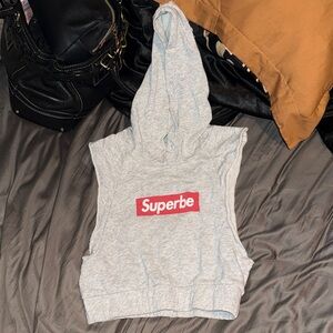 “Superbe” Sleeveless Hoodie!!!!